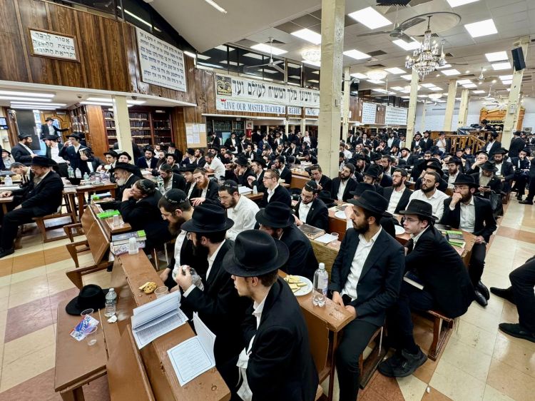 אחרי אסרו חג ב770: כינוס תורה רבתי